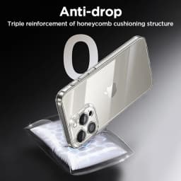 Kryt Crystal Clear pro iPhone 16 15 Pro Max, průhledný, s antireflexní úpravou, ochranný kryt z PC, pro iPhone 16/15 Pro Max - náhled 6