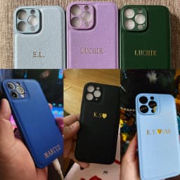 Personalizovaný kožený kryt na iPhone 16, 15, 14, 13, 12, 11, Pro Max XR XS - náhled 6