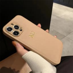Personalizovaný kožený kryt na iPhone 16, 15, 14, 13, 12, 11, Pro Max XR XS - náhled 5