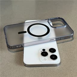 Magnetické bezdrátové nabíjecí pouzdro pro iPhone 16 15 14 13 12 11 Pro Max, průhledné, nárazuvzdorné - náhled 4