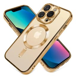 Průhledný magnetický kryt na telefon s ochranou čočky pro bezdrátové nabíjení kompatibilní s Pro Max Plus - náhled 3