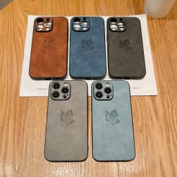 Prémiové kožené pouzdro na telefon pro iPhone 16 15 14 13 12 11 Pro Max Plus ochranný kryt - náhled 6