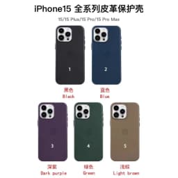 Kožené pouzdro MagSafe pro iPhone 15 14 13 12 Pro Max Plus s bezdrátovým nabíjením a magnetickým krytem - náhled 7