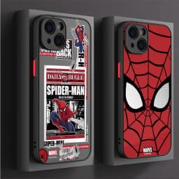 Silikonový kryt Spider-Man pro iPhone 15, 14, 13, 12, 11 Pro Max XS XR 8, 7, 6S Plus - náhled 2