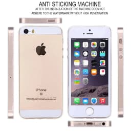 Průhledný silikonový kryt na telefon, měkký TPU, průhledný ochranný kryt pro iPhone 5 5S SE 7 8 - náhled 7