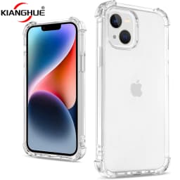 Silikonové pouzdro odolné proti nárazům pro iPhone 15 14 13 12 11 Pro Max Mini Plus Ultra Thin Soft Cover - náhled 2
