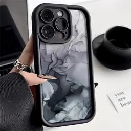 Mramorový kryt pro iPhone 16, 15, 14, 13, 12, 11, Pro Max XR SE, nárazuvzdorný, měkký TPU silikonový kryt - náhled 5
