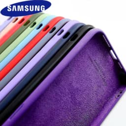 Silikonový kryt s tekutým povrchem pro Samsung Galaxy S25 S24 S23 S22 S21 Ultra Plus FE řady A - náhled 2
