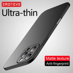 Tenký matný pevný kryt z PC pro iPhone 16 15 14 13 12 11 Pro Max Plus Mini SE - náhled 2