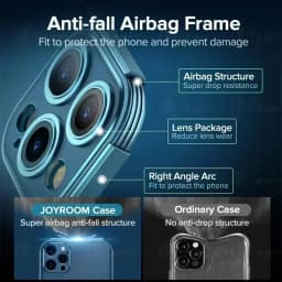 Průhledný nárazuvzdorný kryt na telefon s ochranou objektivu fotoaparátu - měkký TPU kryt pro modely iPhone - náhled 7