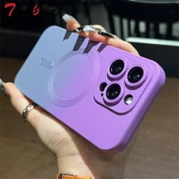 Silikonové pouzdro Gradient MagSafe pro bezdrátové nabíjení iPhone 16 15 14 13 12 11 Pro Max - náhled 2