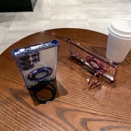 Magnetický průhledný kryt na telefon se stojánkem, ochrana proti pádu pro Galaxy S25 S24 S23 S22 Ultra Plus FE - náhled 5