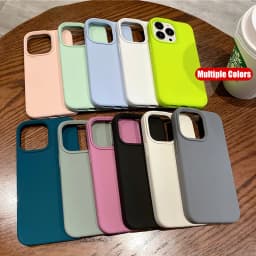 Silikonový kryt pro iPhone 16 15 14 13 12 11 Pro Max, nárazuvzdorný, měkký ochranný kryt pro telefon - náhled 3