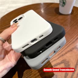 Silikonový kryt pro iPhone 16 15 14 13 12 11 Pro Max, nárazuvzdorný, měkký ochranný kryt pro telefon - náhled 7