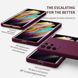 Silikonový kryt na telefon pro Samsung Galaxy S25 S24 S23 S22 S21 S20 Ultra nárazuvzdorný měkký kryt - náhled 5