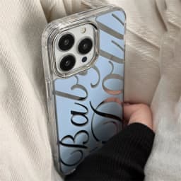 Modrý zrcadlový kryt na telefon pro iPhone 15 14 13 12 11 Pro Max, nárazuvzdorný měkký ochranný kryt - náhled 5