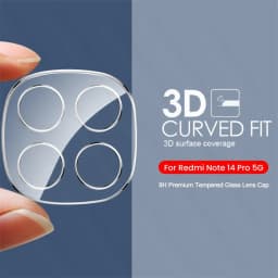 Průhledný ochranný kryt z tvrzeného skla pro fotoaparát, 3D zakřivený zadní kryt pro smartphone 5G 4G HD - náhled 2