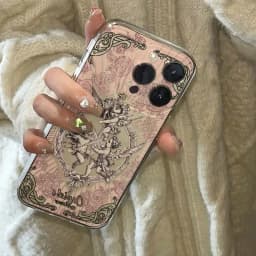 Pouzdro na telefon Vintage Angel Cupid pro iPhone 16 15 14 13 12 11 Pro Max XR XS 8 7 Plus SE - náhled 6