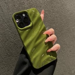 Měkký silikonový vlnitý kryt na telefon pro iPhone - nárazuvzdorný nárazníkový kryt pro všechny modely - náhled 5