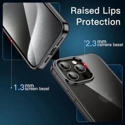Ultra tenký průhledný černý silikonový kryt pro iPhone 15 14 13 12 11 Pro Max Mini Soft TPU Cover - náhled 6