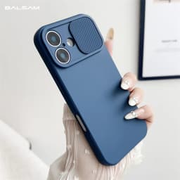 Silikonový kryt s ochranou objektivu fotoaparátu pro iPhone 16, 15, 14, 13, 12, 11 Pro Max - náhled 2