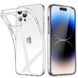 Průhledný měkký TPU kryt na telefon pro iPhone 16 15 14 13 12 11 Pro Max XS XR 8 7 Plus Průhledný kryt - náhled 2