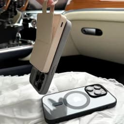 Průhledný magnetický kryt na telefon s bezdrátovým nabíjením MagSafe pro iPhone 16, 15, 14, 13, 12, 11 Pro Max Plus - náhled 4