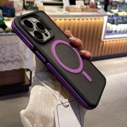 Magnetický matný kryt na telefon pro iPhone 11 12 13 14 15 16 Pro Max s bezdrátovým nabíjením, kompatibilní s krytem - náhled 6