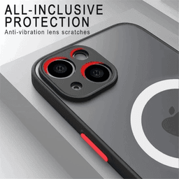 Matný magnetický kryt na telefon pro iPhone 15 14 13 12 11 Pro Max s bezdrátovým nabíjením, kompatibilní s krytem - náhled 4