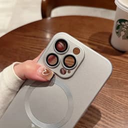Bezdrátové nabíjecí pouzdro MagSafe pro iPhone - měkký silikonový nárazuvzdorný magnetický kryt, černý - náhled 3