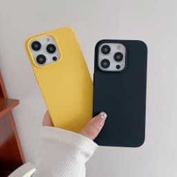 Matný silikonový kryt pro iPhone, ultra tenký, měkký, pro iPhone 16, 15, 14, 13, 12, 11, Pro Max Plus, Mini - náhled 3