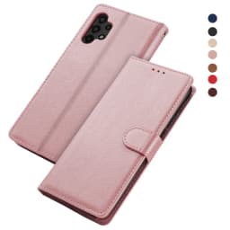 Kožené flipové pouzdro a kryt pro Samsung Galaxy J3 J4 J5 J6 J7 J8 A14 A15 A22 A23 A24 A32 A33 A34 - náhled 6