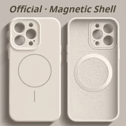 Silikonový kryt na telefon s tekutým povrchem v barvě bonbónů, kompatibilní s MagSafe, pro iPhone 16, 15, 14, 13 a 12 Pro Max. - náhled 2