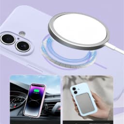 Silikonový kryt na telefon s tekutým povrchem v barvě bonbónů, kompatibilní s MagSafe, pro iPhone 16, 15, 14, 13 a 12 Pro Max. - náhled 6