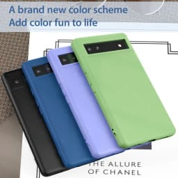 Tekutý silikonový kryt na telefon pro Google Pixel 8 7 6 Pro 6A 7A nárazuvzdorný měkký kryt - náhled 3