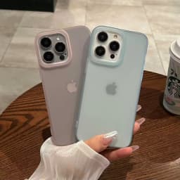 Měkký matný bonbónový kryt s průhledným nárazníkem pro iPhone 11, 12, 13, 14, 15, 16, Pro Max Plus X XS - náhled 3