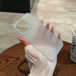 Měkký matný bonbónový kryt s průhledným nárazníkem pro iPhone 11, 12, 13, 14, 15, 16, Pro Max Plus X XS - náhled 4