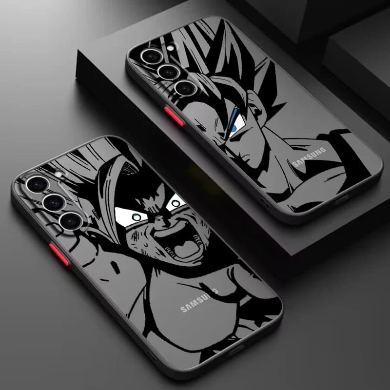 Pouzdro na telefon Dragon Ball Anime pro Samsung Galaxy S25 S24 S23 S22 S21 S20 Note Ultra