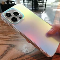 Nárazuvzdorný matný kryt s gradientním motivem Aurora pro iPhone 16 15 14 13 12 Pro Max XS 11 Cover - náhled 2