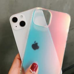 Nárazuvzdorný matný kryt s gradientním motivem Aurora pro iPhone 16 15 14 13 12 Pro Max XS 11 Cover - náhled 5