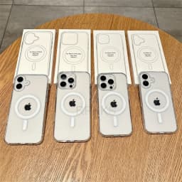 Magnetické bezdrátové nabíjecí průhledné pouzdro na telefon kompatibilní s iPhone 16 15 14 13 12 11 Pro Max Mini XR XS - náhled 7