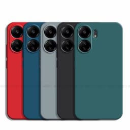 Luxusní TPU nárazuvzdorný tekutý silikonový kryt na telefon, ochranný plášť pro mobilní zařízení - náhled 2