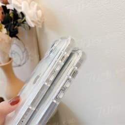 Silikonový kryt pro iPhone, průhledný, nárazuvzdorný, s motivem More Amor Por Favor, design 16, 15, 14, 13, 12, 11 Pro Max - náhled 6