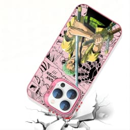Matný kryt s motivem anime a bonbónů pro iPhone 16 15 14 13 12 11 Pro Max XR XS 8 7 Plus - náhled 5