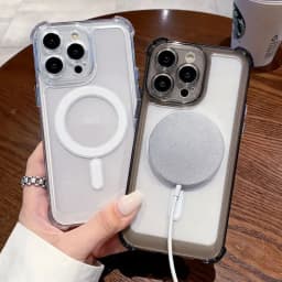 Průhledný kryt MagSafe pro iPhone, nárazuvzdorný, s bezdrátovým nabíjením, 16, 15, 14, 13, 12, 11 Pro Max - náhled 5