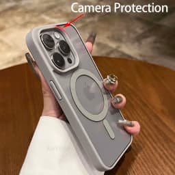 Průhledné magnetické bezdrátové nabíjecí pouzdro pro iPhone 16 15 14 13 12 11 Pro Max Mini XS XR Transparentní kryt - náhled 3