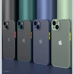 Silikonové nárazuvzdorné ochranné pouzdro na telefon Armor pro iPhone 15 14 13 12 11 Pro Max Mini XR XS - náhled 2