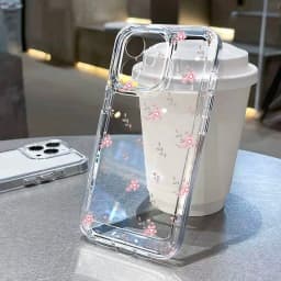 Měkký květinový kryt pro iPhone 16, 15, 14, 13, 12, 11, Pro Max XR XS 8, 7 Plus, ochranný - náhled 5
