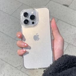 Třpytivý průhledný silikonový kryt na telefon pro iPhone 16 15 14 13 12 11 Pro Max Mini X XS XR Bling - náhled 3