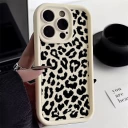 Silikonový kryt na telefon s černým leopardím potiskem, měkký TPU, pro Redmi Note 14 13 12 Pro Plus 5G - náhled 3